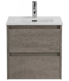 Тумба с раковиной BelBagno Kraft 50-BB500ETL Cemento Grigio