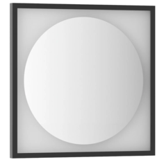 Зеркало для ванной комнаты настенное Defesto Еclipse с подсветкой 60 x 60 см
