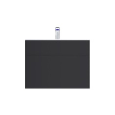 Тумба под раковину подвесная AM.PM INSPIRE V2.0 M50AFHX0803GM 80 см графит матовый