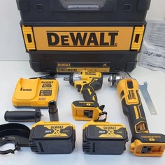 Набор ударный гайковерт DCF880 XR и УШМ DCG414 УШМ 18v No Brand