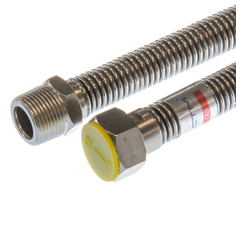 Подводка для газа сильфонная STM CGHM1203 ГАЗ 1/2" г/ш 30 см