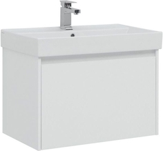 Тумба с раковиной Aquanet Nova Lite 75 1 ящик