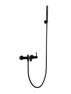 Смеситель для ванны с душем FILARETE Roun FL2120 (Черный матовый)