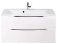Тумба с раковиной BelBagno Marino 90 bianco lucido, напольная