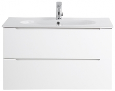 Тумба с раковиной BelBagno Etna 80-LOV-800-LVB Bianco Lucido