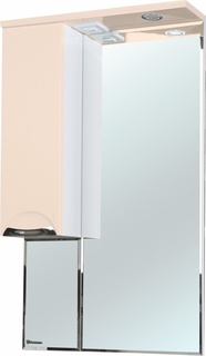 Зеркало-шкаф Bellezza Альфа 55 L бежевый 4618808002070