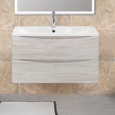 Тумба с раковиной BelBagno Acqua 80 rovere vintage bianco
