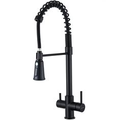Смеситель для кухонной мойки Gappo G98-66 G4MC39PP8-IR66TF с гибким, выдвижным изливом