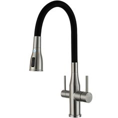 Смеситель для кухонной мойки Gappo G99-65 G4OL39EW9-KW65HT с гибким изливом
