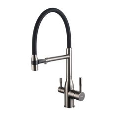 Смеситель для кухонной мойки Frap F4SD39TL8-EC9 с гибким изливом и подключением фильтра