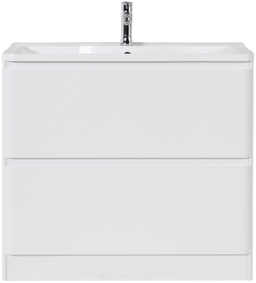 Тумба с раковиной BelBagno Albano 90 напольная, bianco lucido