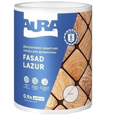 Антисептик для дерева AURA Fasad Lazur 0,9л орех