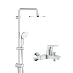 Душевая система GROHE Tempesta System 200 со смесителем для ванны, хром (NB0073)