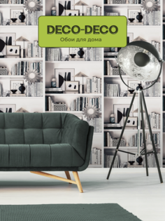Обои виниловые на флизелиновой основе Deco-Deco Decor 6059-11