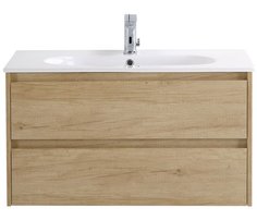 Тумба с раковиной BelBagno Kraft 90-LOV-900 Rovere Nebrasca Nature
