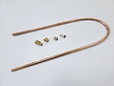 Трубка пилотной горелки (запальника) "SIT" 097 (D6мм, L600мм) медь No Brand
