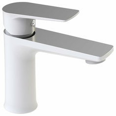 Смеситель для раковины однорычажный Kaiser Atrio Chrome White (хром/белый) 60011 No Brand