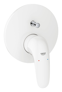Внешняя часть смесителя для ванны GROHE Eurostyle 2015 Solid, белая луна (24047LS3)