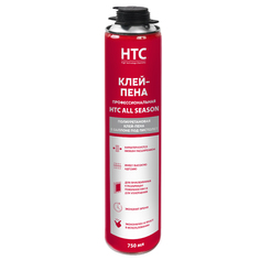 Клей-пена всесезонная профессиональная НТС 750 мл HTC