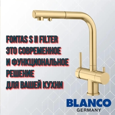 Кухонный смеситель Blanco Fontas S II Filter 526694