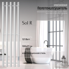 Полотенцесушитель электрический Primoclima Sol R E White 100x24 5