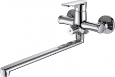 Смеситель для ванны Bravat Opal длинный излив, универсальный, хром (F6125183CP-02L-RUS)