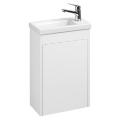 Тумба с раковиной в ванную AQUATON 1A286901TO010 Тори 40 белый глянец, Миранда 40