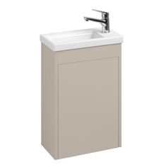 Тумба с раковиной в ванную AQUATON 1A286901TO4A0 Тори 40 капучино, Миранда 40