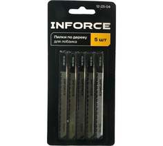 Пилки по дереву Inforce 12-23-04 32519112 для лобзика 5 шт