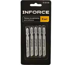 Пилки Inforce 12-23-08 32519130 по металлу для лобзика 5 шт