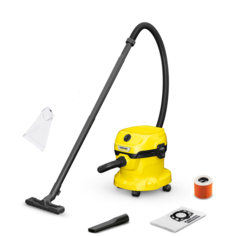 Хозяйственный пылесос Karcher WD 2 Plus V-12/6/18/C+узкая насадка для химчистки авто