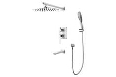 Смеситель Lemark Melange LM4922CW для ванны и душа, встраиваемый