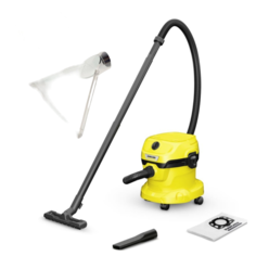 Хозяйственный пылесос Karcher WD 2 Plus V-12/6/18/C+широкая насадка для химчистки авто