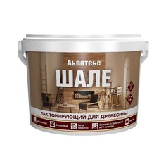 Лак тонирующий для дерева Акватекс Шале,272505 акрил, шелковисто-матовый, 2,5 кг
