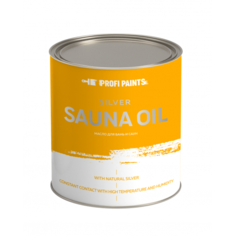 Масло ProfiPaints Silver Sauna Oil 2,7 л Красное дерево