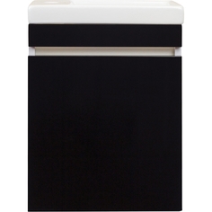 Style Line El Fante Compact Люкс 40 Тумба подвесная цвет черный (СС-00000419)
