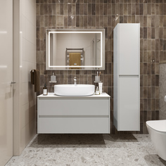 Тумба с раковиной BelBagno Kraft KRAFT100BO-KEPBO-1084-SET со столешницей