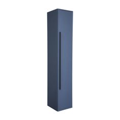Шкаф-пенал La Fenice Elba Blu grigio 30 см синий матовый FNC-05-ELB-BG-30