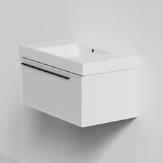 Тумба под раковину La Fenice Elba Bianco 80 см белая матовая FNC-01-ELB-B-80