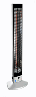 Уличный инфракрасный карбоновый обогреватель Hugett Gaea Aluminum с пультом ДУ Hugget