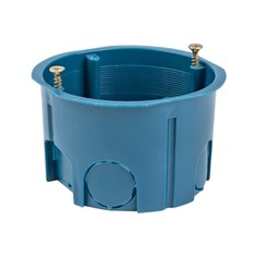 Коробка установочная EKF КМТ-010-033 для твердых стен, 71x45, с саморезами, IP20