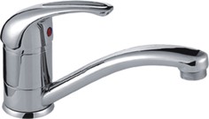 Смеситель для кухни Cron CN4529 с двигающимся изливом