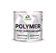 Укрепляющий грунт Malare на органической основе, универсальный, прозрачный, 0,9 кг.