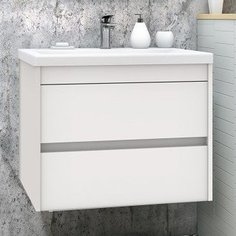 Тумба для комплекта Art&Max Family 75, подвесная, Bianco Lucido