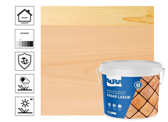 Декоративно-защитная лазурь для древесины "Aura Fasad Lazur" сосна 2,5л