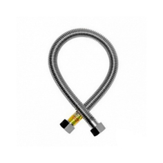 Подводка для газа сильфонная 1/2" ВР-ВР 3 м No Brand