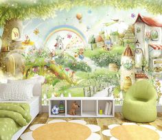 Фотообои ARTDELUXE KIDS Сказочный мир флизелиновые 400х260см