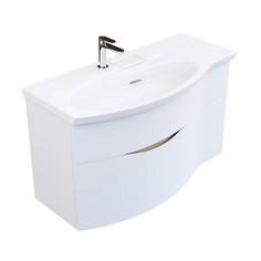 RV.100Lh/WHT.M Тумба RIVA 100 см левая, белая матовая Цена за 1шт. Kerama Marazzi