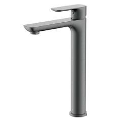 Смеситель для раковины Gappo Noar G1048-92М оружейная сталь