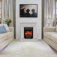 Электрокамин RealFlame Stella бежевый с очагом Majestic Lux, имитация пламени, звук